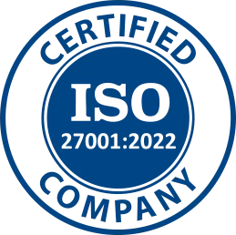 ISO 27001:2022 Certified
