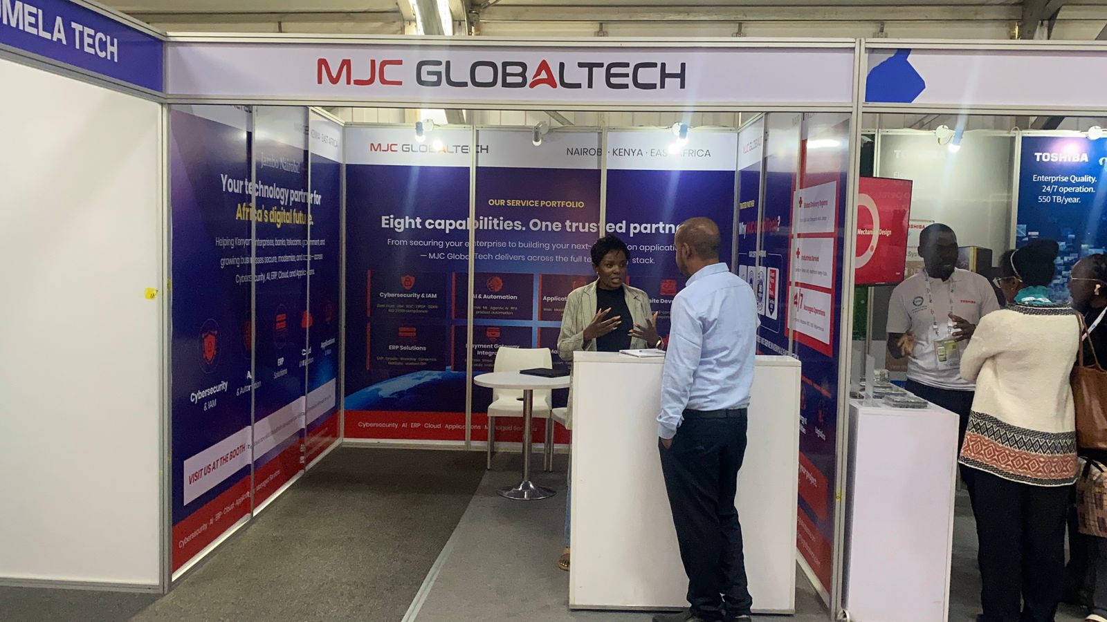 GITEX Kenya 2026 — MJC team in Nairobi