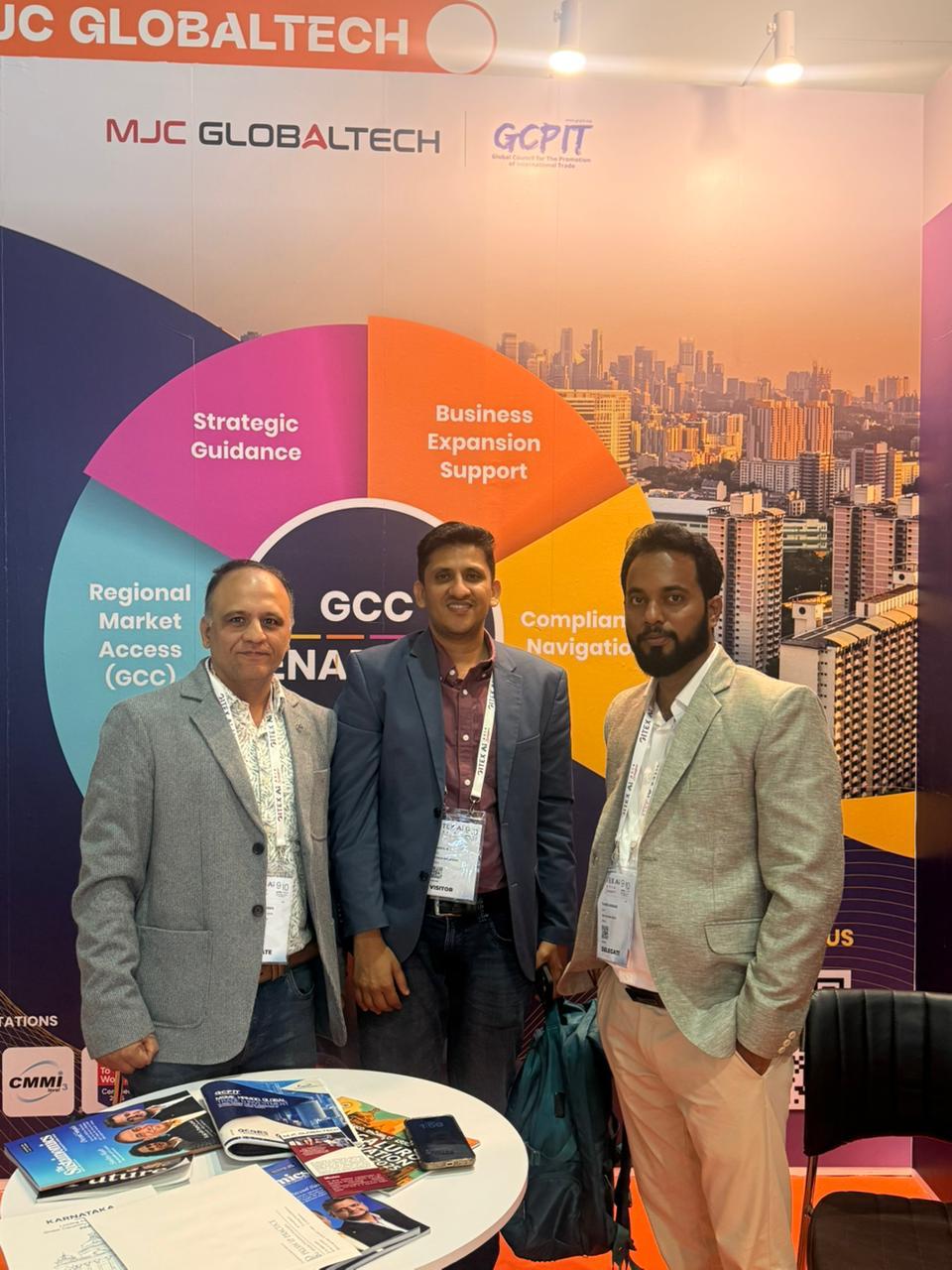 MJC GlobalTech partnerships at GITEX Singapore